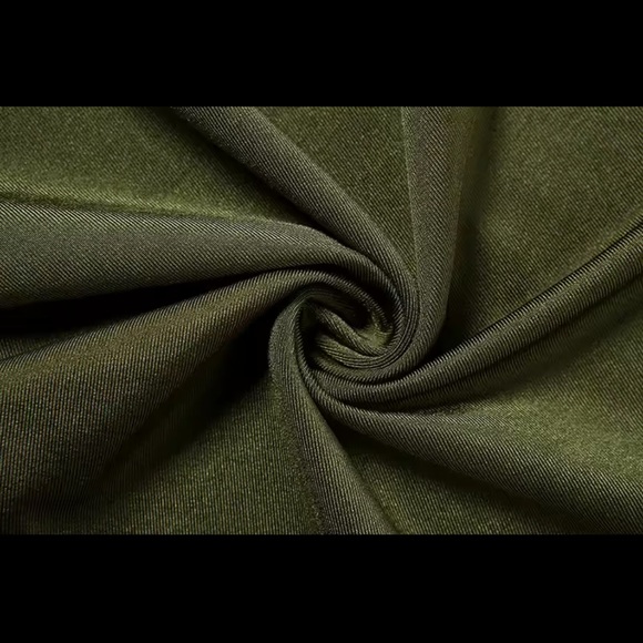 Maxi Long Sleeve Olive Dress like helsa - Picture 6 of 10